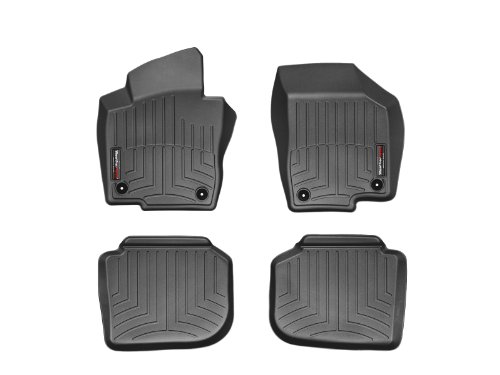 WeatherTech FloorLiner Compatible con Lexus RX XU30 Híbrido 2004-09|Negro|1a y 2a filas