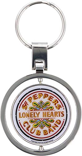 Woodbrass Club Llavero Beatles Motivo: Liverpool (Spinner) – 4,5 cm x 2,4 cm clave cadenas