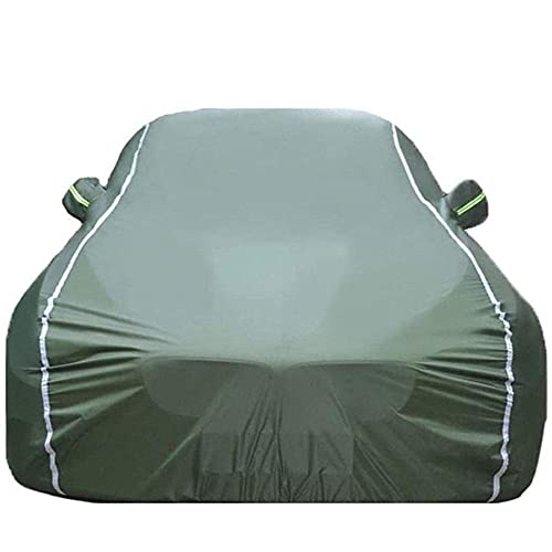 YGYDXMB Funda para Coche Compatible con Mercedes Benz C220 Amg, Impermeable Lona para Coche Cubierta Coche-algodón Verde_Mercedes Benz C220 AMG