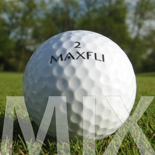 100 MAXFLI MIX PELOTAS DE GOLF RECUPERADAS / LAKE BALLS - CALIDAD AAA / AA (A / B GRADE)