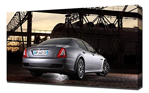 2009-Maserati-Quattroporte-Sport-GT-S-V4-1080 - Lienzo impreso artístico para pared, diseño de Maserati-Quattroporte-Sport-GT-S-V4-1080