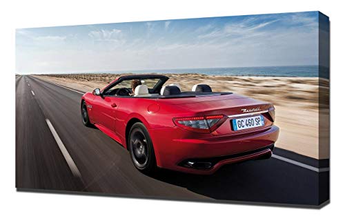 2013-Maserati-GranCabrio-Sport-V2-1080 - Lienzo impreso artístico para pared, diseño de Maserati-GranCabrio-Sport-V2-1080