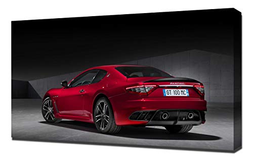 2015-Maserati-GranTurismo-MC-Stradale-Centennial-Edition-V2-1080 - Lienzo impreso artístico para pared, diseño de Maserati-GranTurismo-MC-Stradale-Centennial-Edition-V2-1080