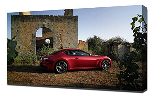 2015-Maserati-GranTurismo-MC-Stradale-Centennial-Edition-V5-1080 - Lienzo impreso artístico para pared, diseño de Maserati-GranTurismo-MC-Stradale-Centennial-Edition-V5-1080