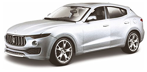 2016 Maserati Levante [Bburago 21081], Plata, 1:24 Die Cast