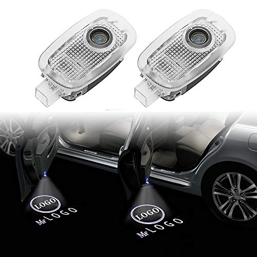 4 PCS Logo Logo DE LA Puerta para Mercedes AMG AUTH Auto Emblem PROYECTOR LÁVANDO LÁMPARA Luces para Benz Clase S W221 2006-2013 Nuevo Luces de Bienvenida