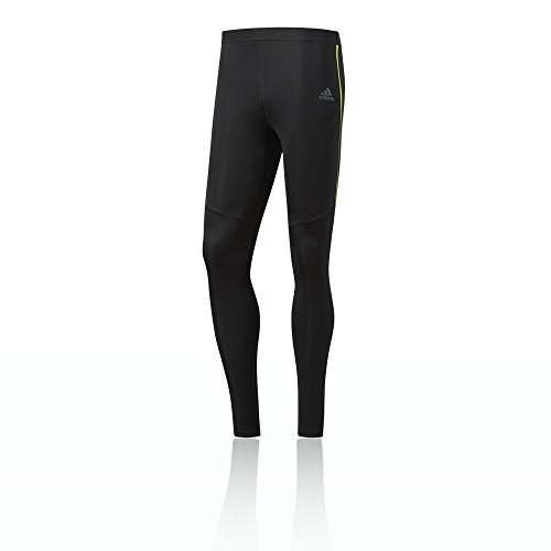 adidas Response - Mallas largas para Hombre, Color Negro, Talla XS