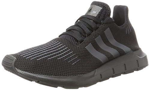 adidas Swift Run J, Zapatillas de Running Unisex Adulto, Negro (Core Black/Utility Black/Core Black), 36 EU