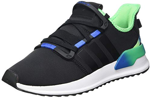 adidas U_Path Run, Zapatillas de Gimnasio para Hombre, Core Black Core Black Shock Lime, 40 EU