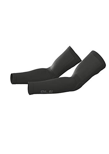 Alé Seamless Manguitos, Unisex Adulto, Negro, Talla Única