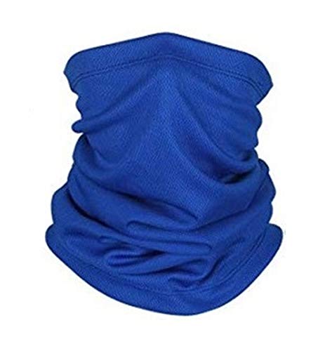 Alittle Calentador de Cuello Moto Unisex con Termómetro Pasamontañas Polar Antiviento Respirable Máscara de Esquí para Ciclismo Correr