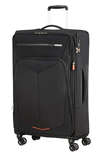 American Tourister Summerfunk Equipaje de Mano, 79 centimetros, 119 litros, Negro (Black)