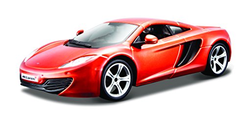 Bburago- McLaren MP4-12C Coche de Juguete, Color Naranja (18-21074OR)