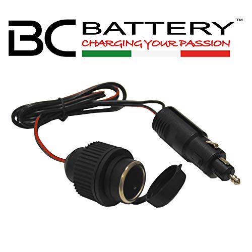 BC Battery Controller 710-P1218 Adaptador Hella DIN 4165 12 mm a Toma de Mechero 12 V 18 mm