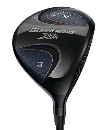 Callaway Men's Steelhead XR Fairway Wood, Left Hand, Graphite Shaft, Regular Flex, Heavenwood, 20.5 Degrees