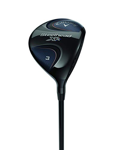 Callaway Men's Steelhead XR Fairway Wood, Left Hand, Graphite Shaft, Stiff Flex, 3 Wood, 15 Degrees