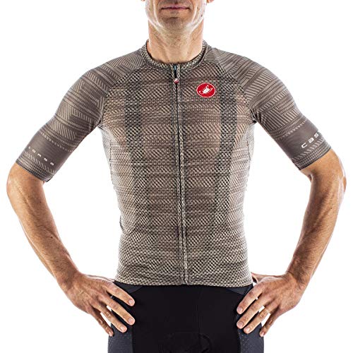 CASTELLI Climber's 3.0 SL JRS Camiseta, Bark Green, XXL para Hombre