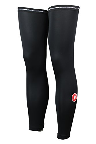 CASTELLI UPF 50 + Light Leg Sleeves calentadores brazos, Black, M para Hombre