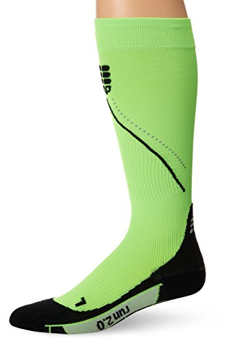 CEP Herren Laufsocken Progressive+ Night Run 2.O WP5N-Z34 45-50, Flash Green/Black, 45-50