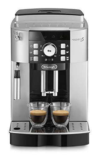 De'Longhi ECAM 21.117.SB Máquina espresso, 1450 W, 1.8 litros, plástico, Plateado/Negro