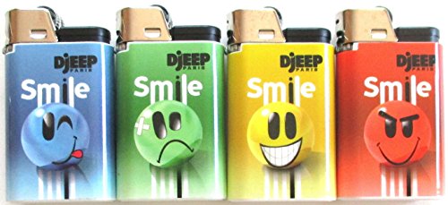 Djeep Smile Series - Mechero (4 unidades)