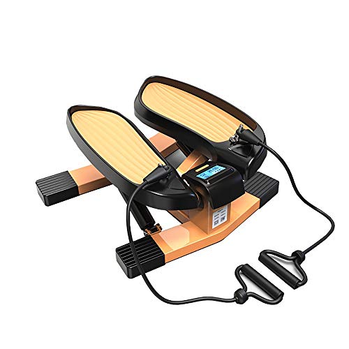 DODOBD Mini Stepper Fitness Portátil Maquina de Subir Escaleras Stepper Up-Down con Pantalla, Movimiento en Forma de V, Mini Bicicleta Estatica para Toda la Familia