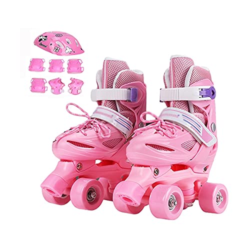 Dream ZX Conjunto de Patines para niños Zapatos de tamaño Ajustable Patines en línea para niños Adultos Principiantes Indoor Outdoor Racing (tamaño : M 30-33)