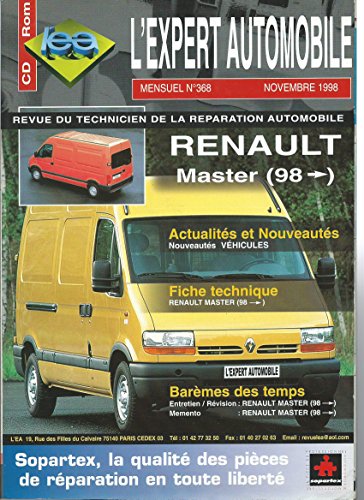 Expert automobile Renault Master depuis 1998 moteur 2.5 D et 2.8 dTI fourgon et combi