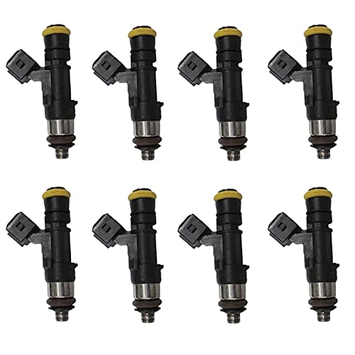 FANGFANG Want Want Lin New-8pcs 210lb 2200cc inyector de Combustible Alta impedancia Aptos para Ford Mazda Dodge Toyota 0280158830 (Color : Black)