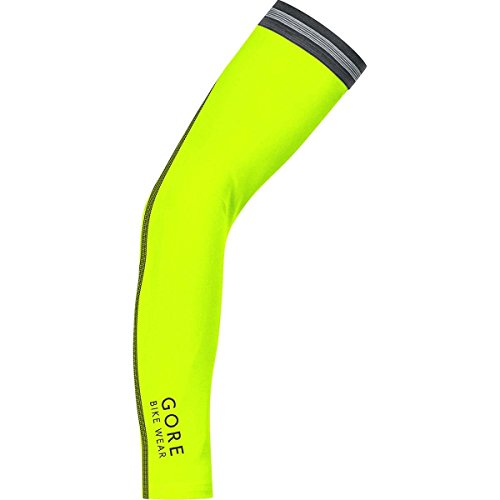 GORE WEAR Universal 2.0 Manguitos, Unisex, Amarillo (Neon Yellow), S