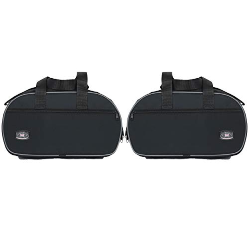 Grandes Equipos para Bicicletas - Bolsas de Equipaje Interior Tipo Maleta para Adaptarse al Honda GL1800 Goldwing 2018-2019 Par