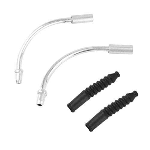 Hemore Bike Accessoires 1 Lot de Nouilles de Frein V Guide-câble Bottes de Tuyau Vélo Pliant Vélo