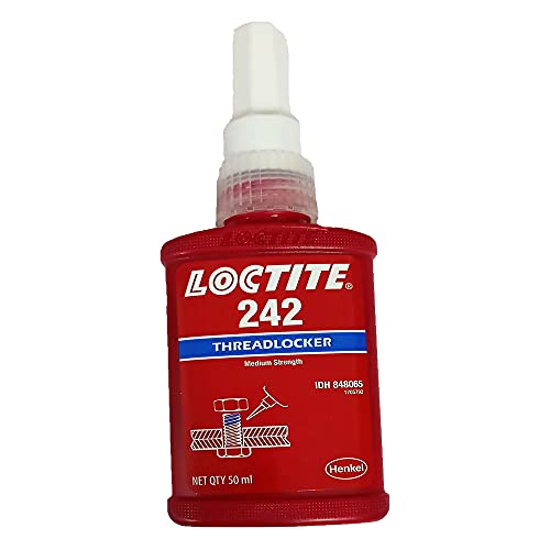 Henkel Loctite 242 - Pegamento de metal (viscosidad media, 50 ml)