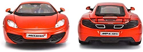 hongshen De fundición de aleación Modelo de Coche Juguetes 1:24 de fundición a presión McLaren MP4-12C Deslizante Tire de la Puerta de luz y Sonido Volver Coche