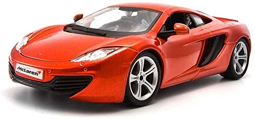 hongshen Modelo de Coche 1:24 McLaren MP4-12C Modelo de simulación de aleación de fundición a presión Adornos Toy Collection joyería 19.5x7.3x5CM