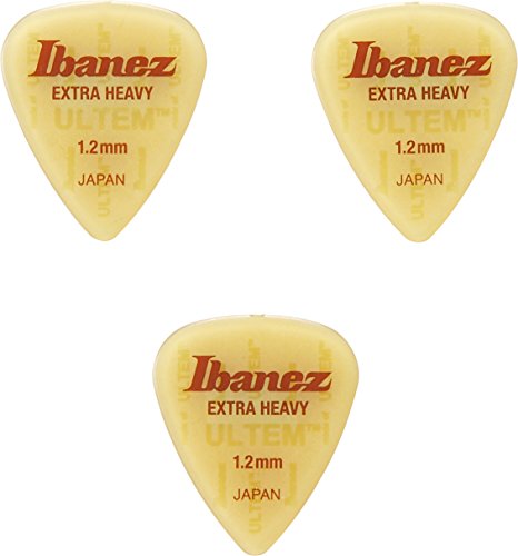 Ibanez BUL14XH12 - Lote de 3 púas ULTEM, 1,2 mm