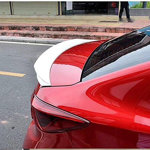 JNTML Alerón Trasero Spoiler de ABS para Mazda 6 Mazda6 M6 Atenza 2014-2017, Accesorios de Modificación del Alerón del Maletero, Duradero, Brillante(White)