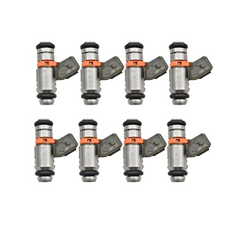 KCSAC 8pc Lot de Combustible inyector Boquilla IWP 182 IWP182 Ajuste para Piaggio Gilera Vespa PI8732885 GTS250 300 Inyección de Combustible