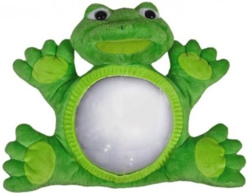 Little LUCA Back Seat Rear View Baby Car Safety Mirror, Frog