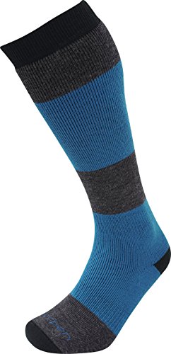 Lorpen - Ski/Snow Merino 2 Pack, Color Black/Blue, Talla UK-12.5