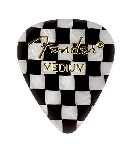 Lote de 3 púas Fender 351 – Medium – Checker