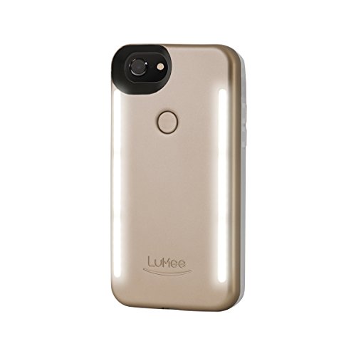 LuMee Duo, Carcasa Duo para Apple iPhone 6/6S/7 Plus, Color Oro Mate