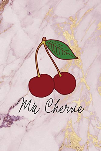 Ma Cherrie: Cherry Notebook Journal Composition Blank Lined Diary Notepad 120 Pages Paperback Pink