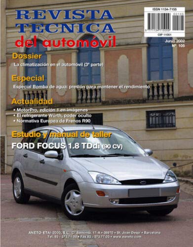 MANUAL DE TALLER y MECANICA PARA FORD FOCUS 1.8 TDi -99-2002