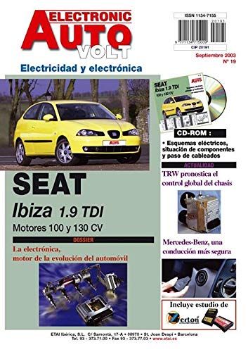MANUAL DE TALLER y MECANICA PARA SEAT IBIZA 1.9 TDi de 100 y 130cv +CD ROM