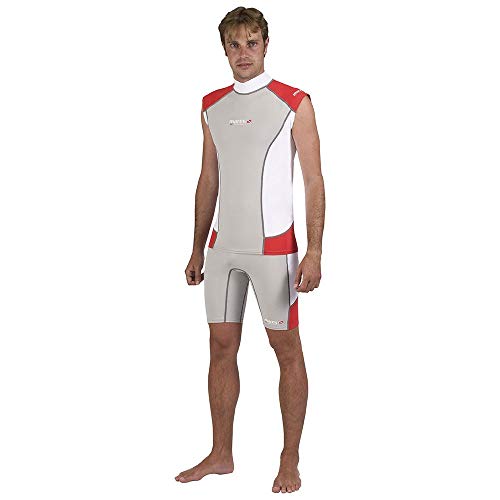 Mares Rash Guard Trilastic Shorts DC - Pantalón Unisex, Color Blanco, Talla XS