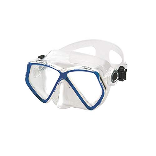 Mares Zephir Jr. - Gafas de Buceo para niños, Color Azul, Talla GU