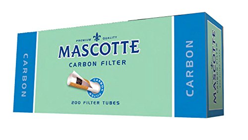 Mascotte Empty Cigarette Tubes 400 (Carbon Filter)