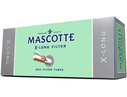 Mascotte X-Long Filtro cigarrillo tubos 1000 (5 cajas)