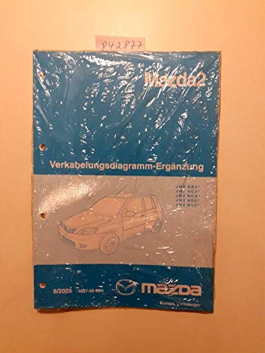 Mazda2 Verkabelungsdiagramm-Ergänzung JMZ NB2 JMZ NC2 JMZ NCA JMZ ND2 JMZ NE2 8/2005 5657-2E-05H